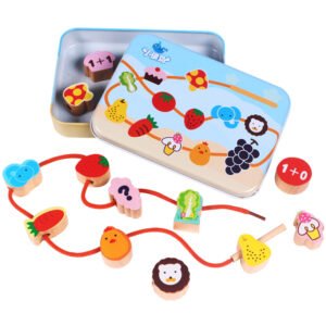 Wooden Threading Stringing Toys