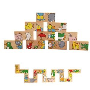 Wooden Animal Dominos