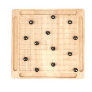 Fun board games with magnetic beads