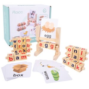 Wooden Words Memory Frame Early Education Toys